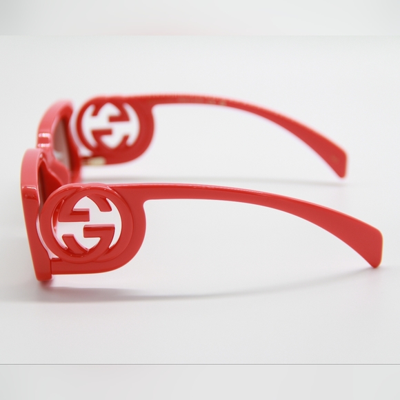 NEW GUCCI SUNGLASSES GG1325S 005 SQUARE RED WOMEN GUCCI EYEWEAR main image 13